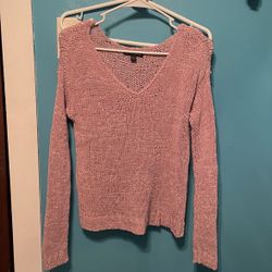 Pink Knit Sweater 