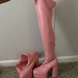 Pink Thigh Highs 