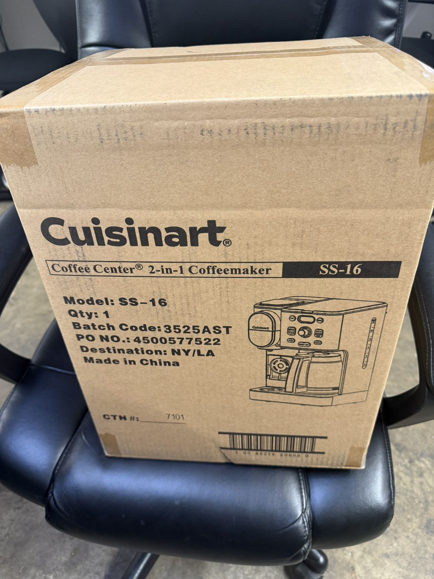 Cuisinart Coffee Center Hot & Ice 2 In 1 Coffee Maker SS-16 BRAND NEW