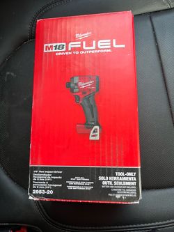 M18 fuel driven to outperform 1/4” hex impact driver