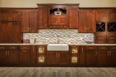 Espresso Shaker Cabinets