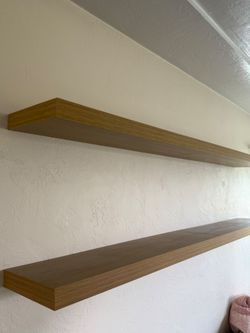 Floating shelves