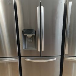 🍂REFRIGERATOR 33WIDE LG 3 DOORS🍂✔️STAINLESS STEEL✔️🆓️FREE DELIVERY🆓️