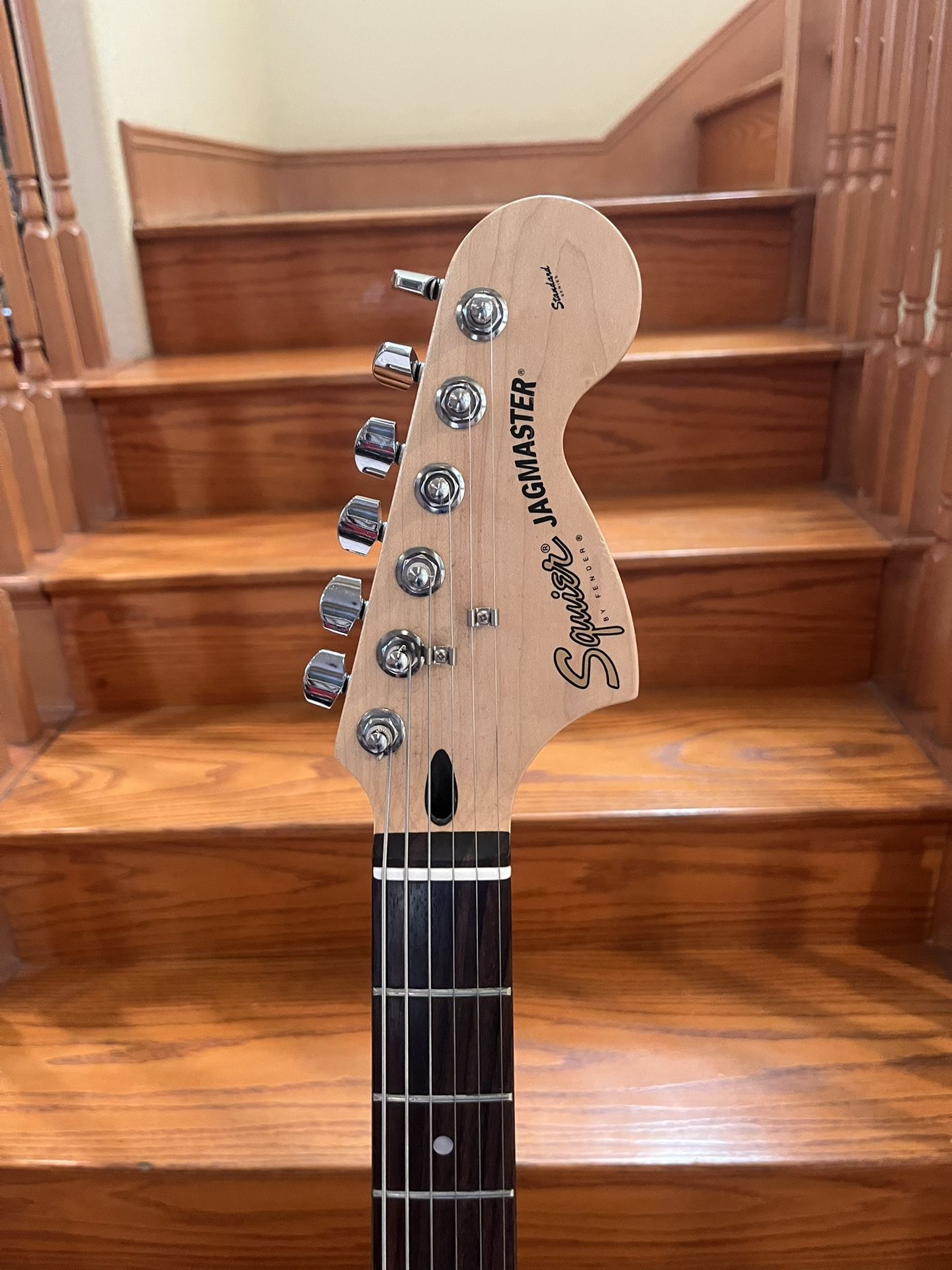 Squier JAGMASTER ⭐︎ Duncan Design Squier Jagmaster Guitar (Mint/Seymour Duncan)