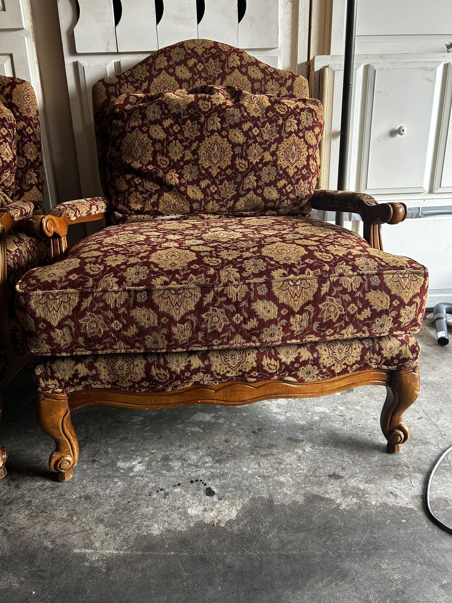 Two Ethan Allen Fairfax Chairs