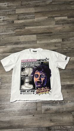 Hellstar Brainwashed Graphic T-Shirt White