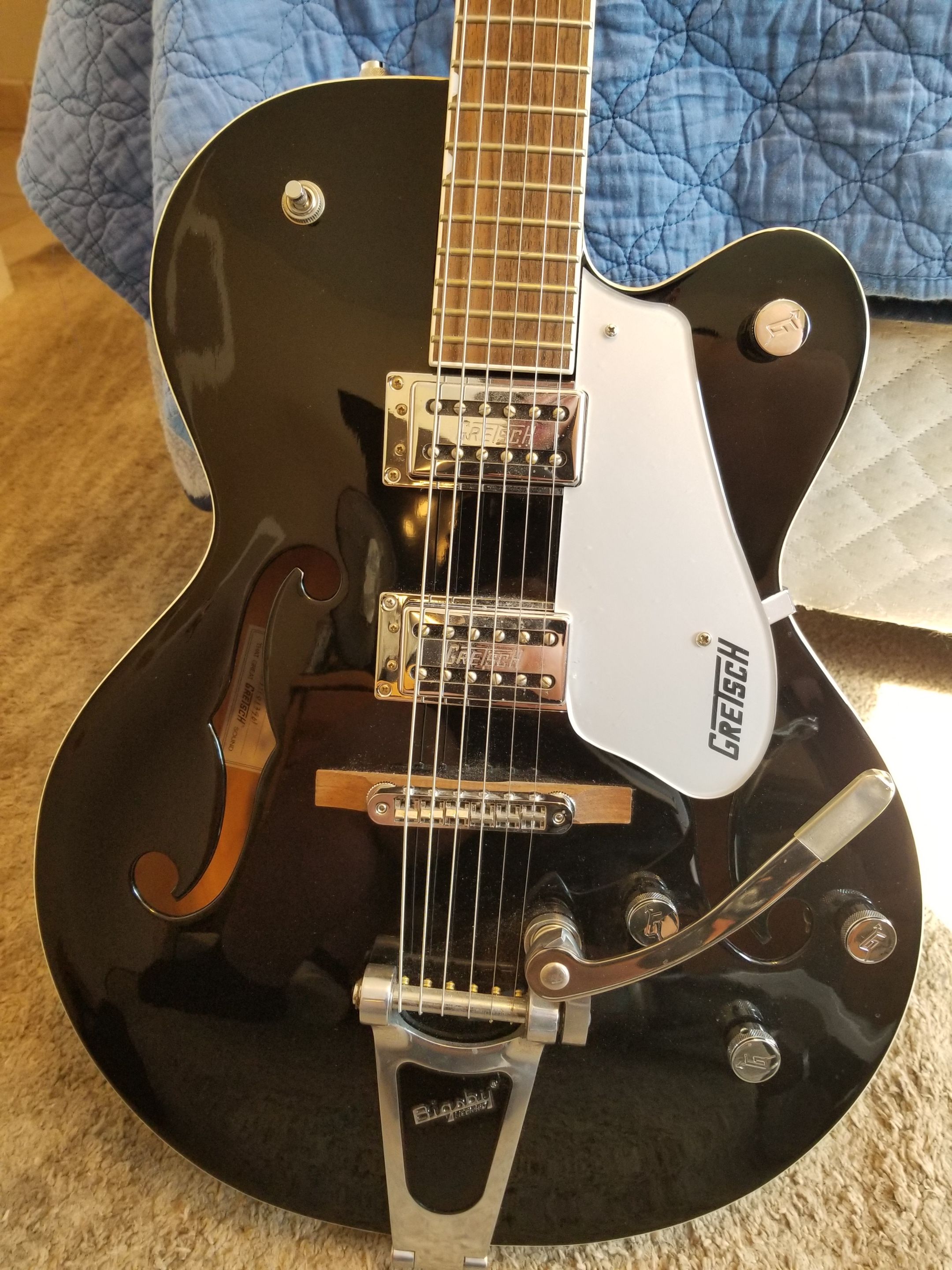 Gretsch Electromatic Hollow Body Electric Guitar and Practice Amp!