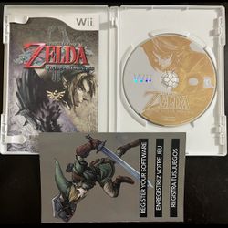 The Legend of Zelda: Twilight Princess (Nintendo Wii, 2006) CIB - Tested