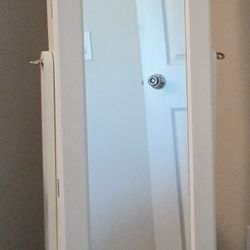 Mirrored Jewelry Cabinet 