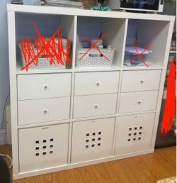 9 cube storage organization