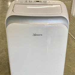 Seasons 13,500 Btu/10,000 BTU DOE Portable Air Conditioner With Heater 