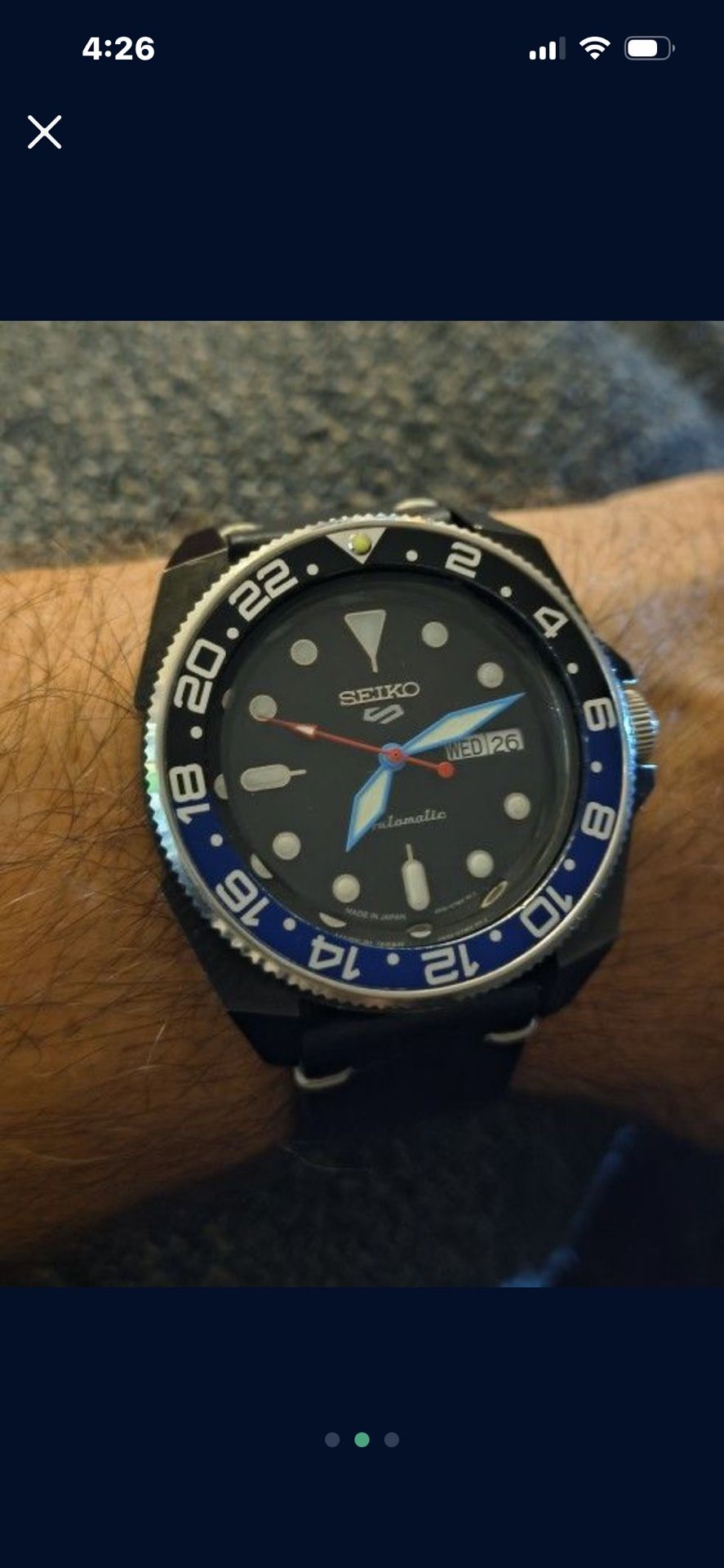 Seiko Watch 