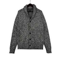 Banana Republic A Speckled Quality Knitted Men Cardigan  Sweater SZ  MEDIUM 