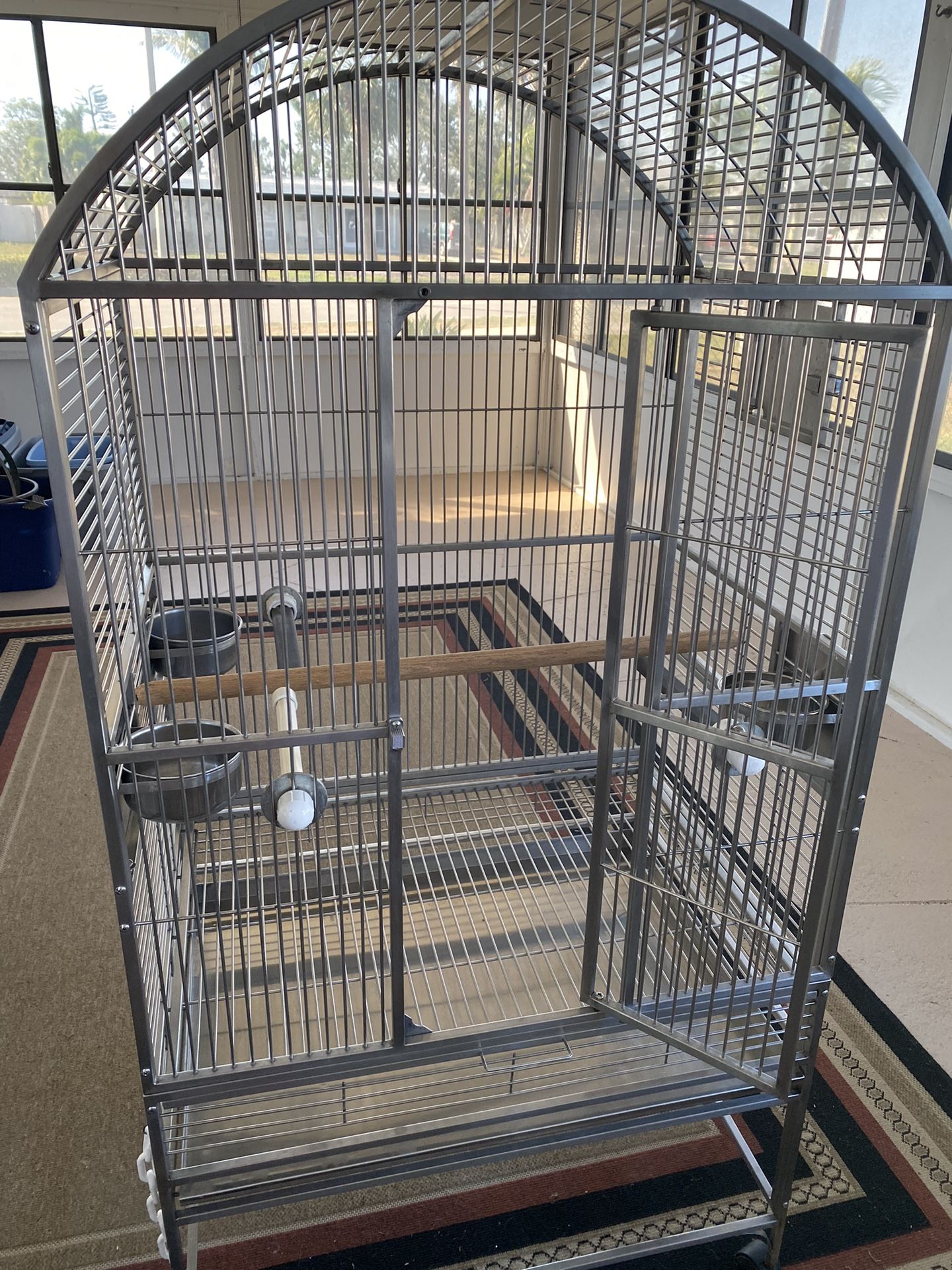 Stainless Steel Large Bird Cage