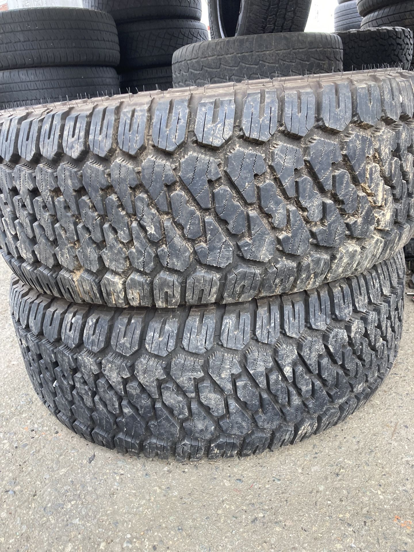 Pair Of LT 35 12.5 20 Firestone Tires