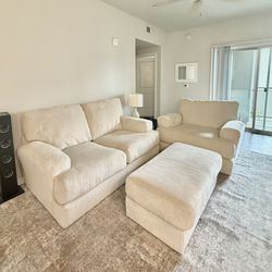 Neutral couch
