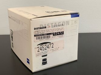 Zeiss Distagon 21 mm 2.8 Canon mount