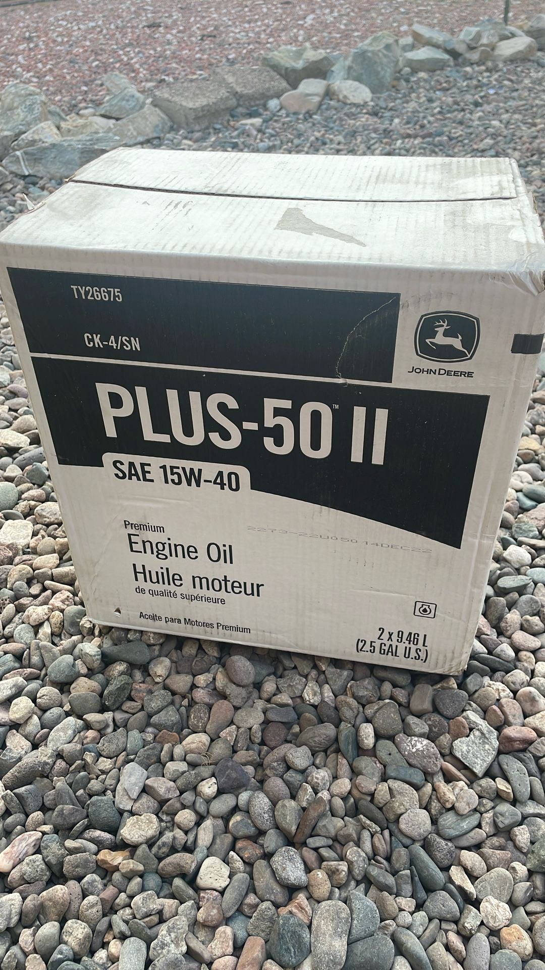 John Deere 15W-40 Oil