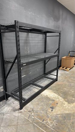 Heavy Duty Metal Shelving (77x24x72)