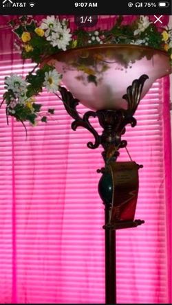Ornate Torchiere Floor Lamp