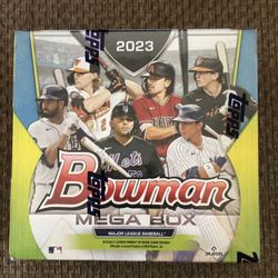 Brand New & Sealed 2023 Bowman Baseball Mega Box