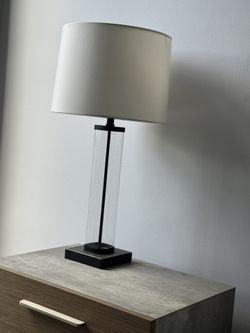 Crate and Barrel Lamps x2