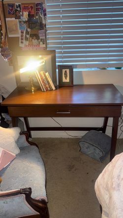 Brown desk