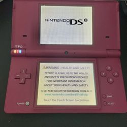 Nintendo DSi Pink And Two Games