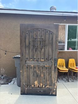 Wooden door