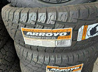 275/60/20 A/T set de Nuevas Llantas
