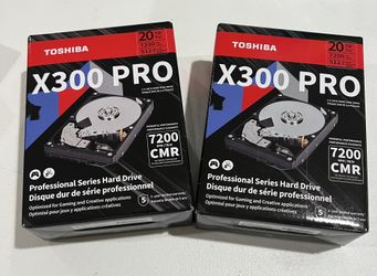 Toshiba X300 PRO 20TB - Sealed New