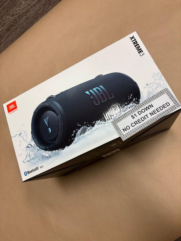 JBL Xtreme 3 Bluetooth Speaker New - Only $1 Today Pay The Rest Later!