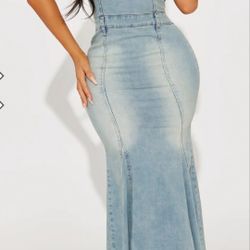 Denim Maxi