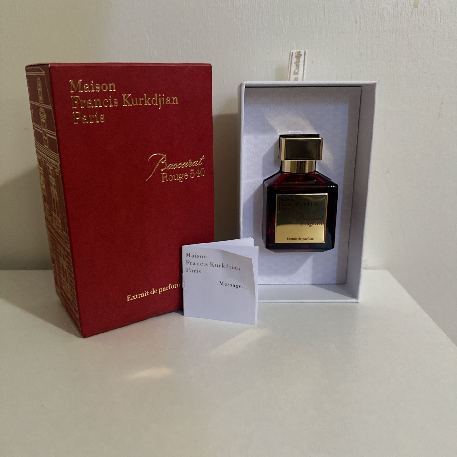 Baccarat Rouge 540 EDP Maison Francis Kurkdijian