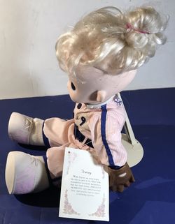 PRECIOUS MOMENTS Tracey #1047 Plush Doll Preowned W/Tags, good condition