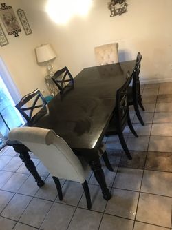 Chairs and table
