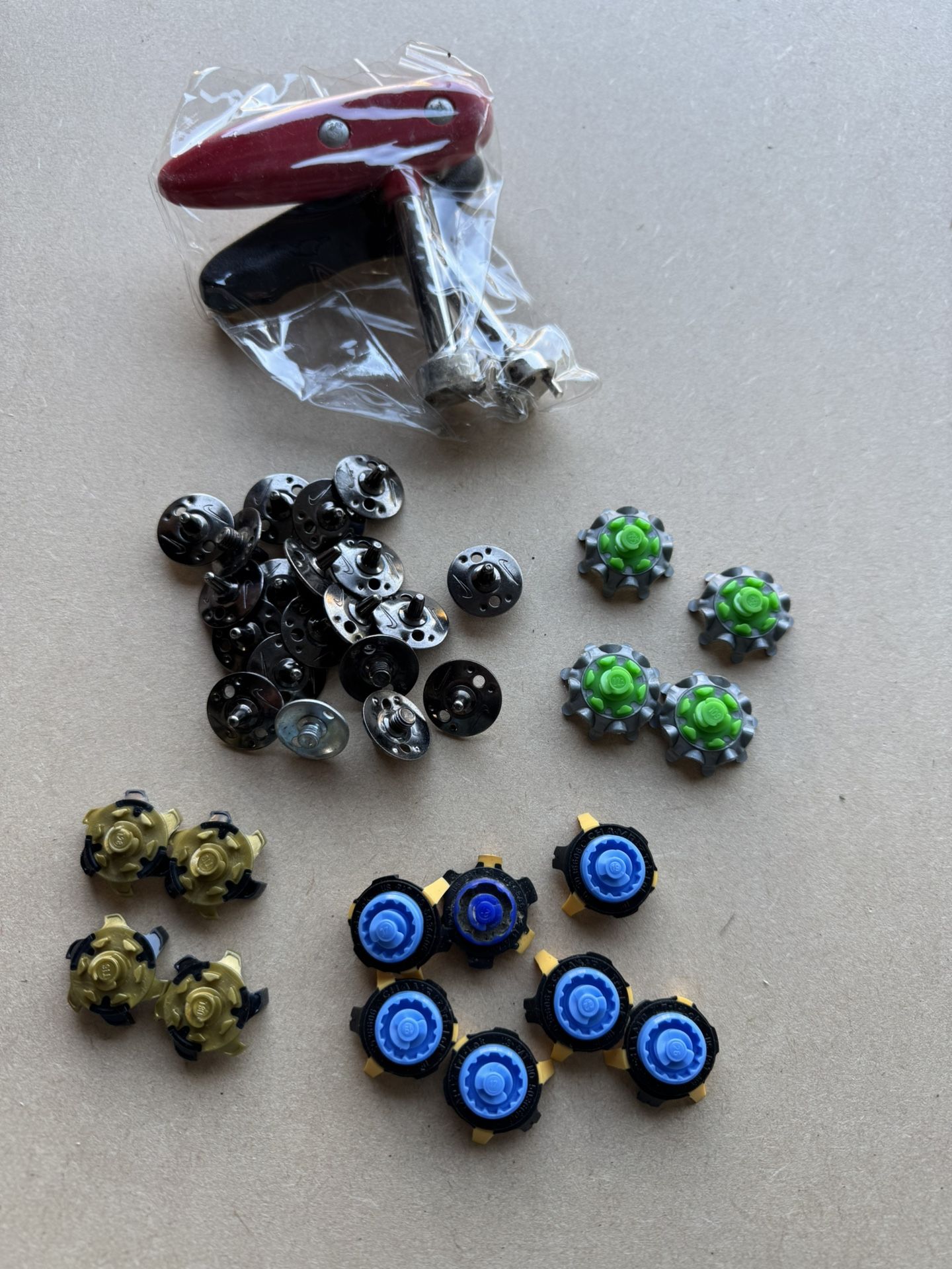 Golf Shoe Spikes And Tools