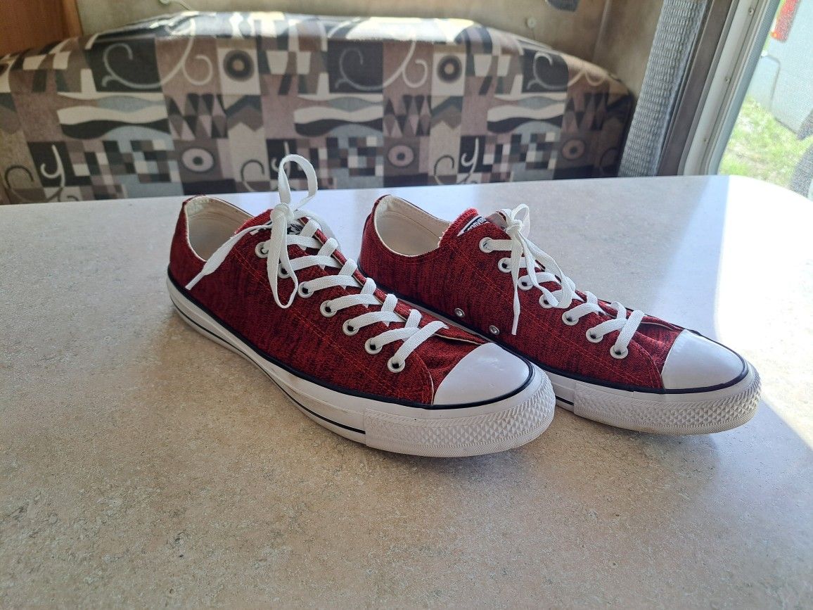 Converse Chuck Taylor All Star Lo-Tops Heathered Knit Ox 'Casino Red' (155374F)