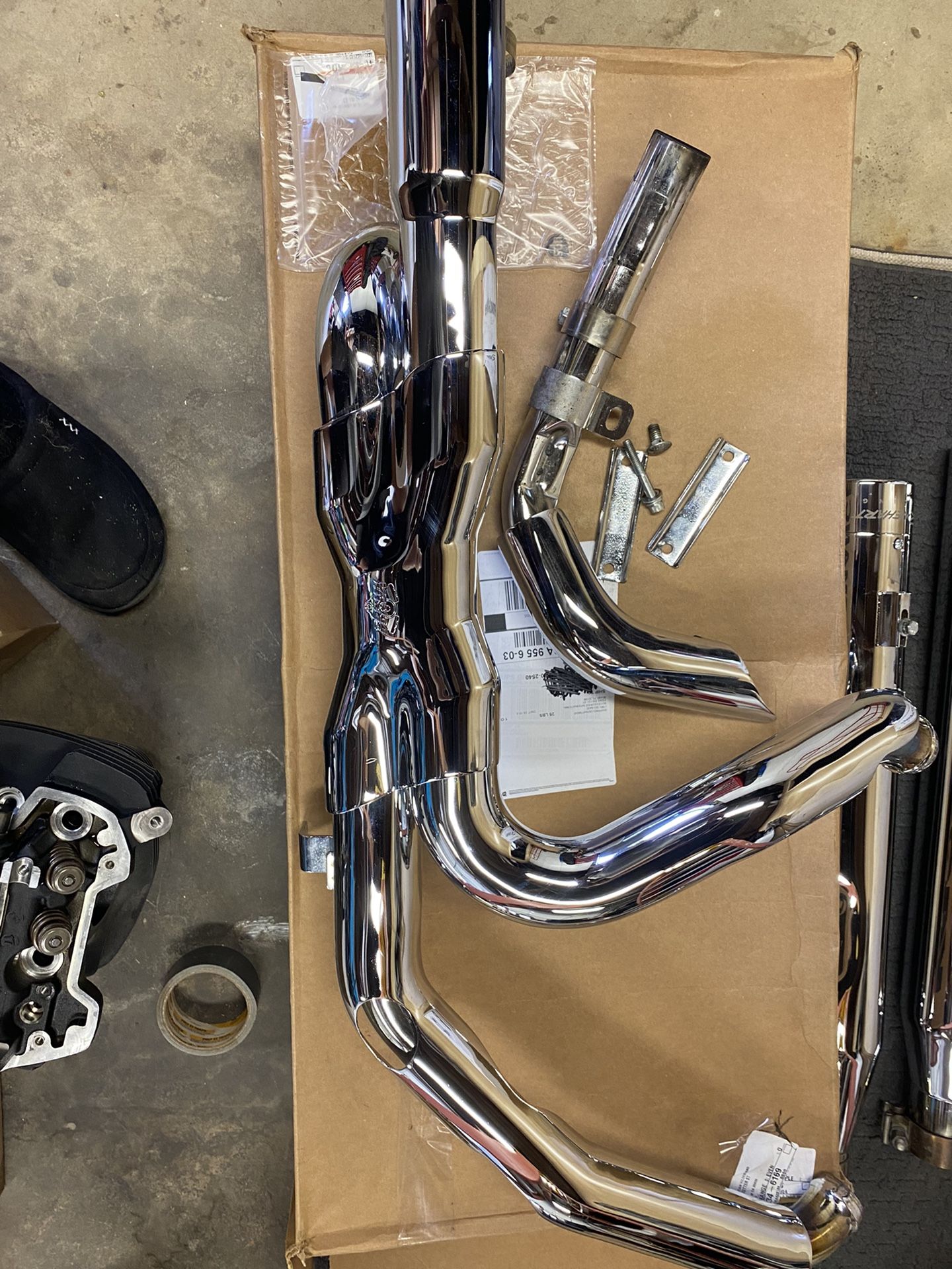Harley Davidson Vines & Hines Power Duel Exhaust