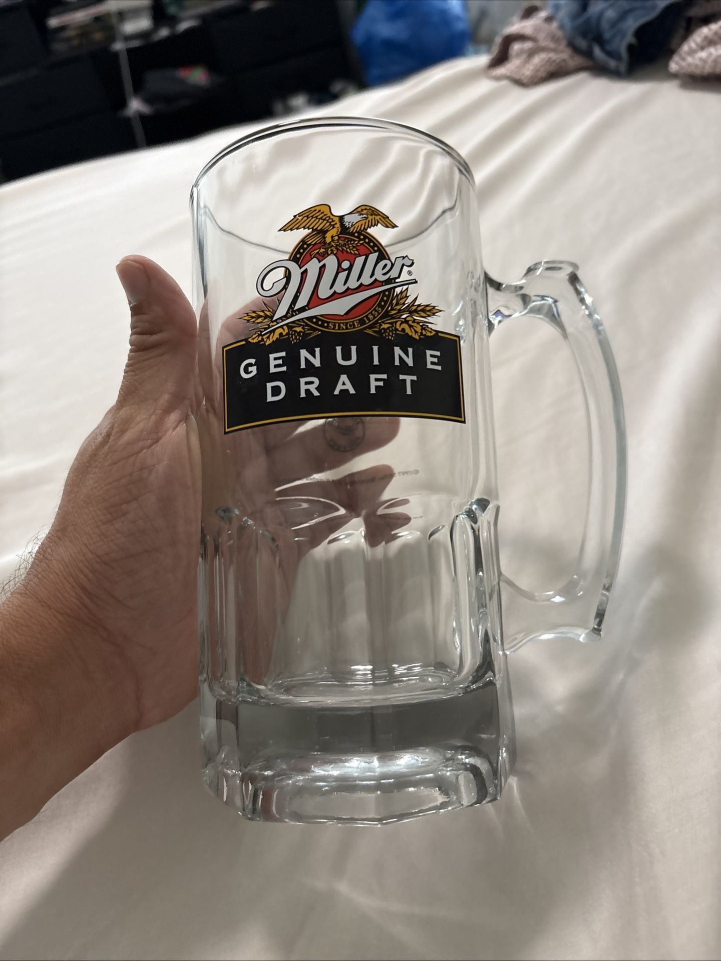 Vintage 1997 Miller Genuine Draft Beer Mug . $10