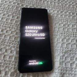Cracked S20 Ultra 5G Unlocked