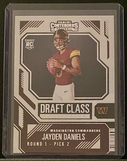 2024 Panini Contenders Jayden Daniels Rookie Draft Class Contenders