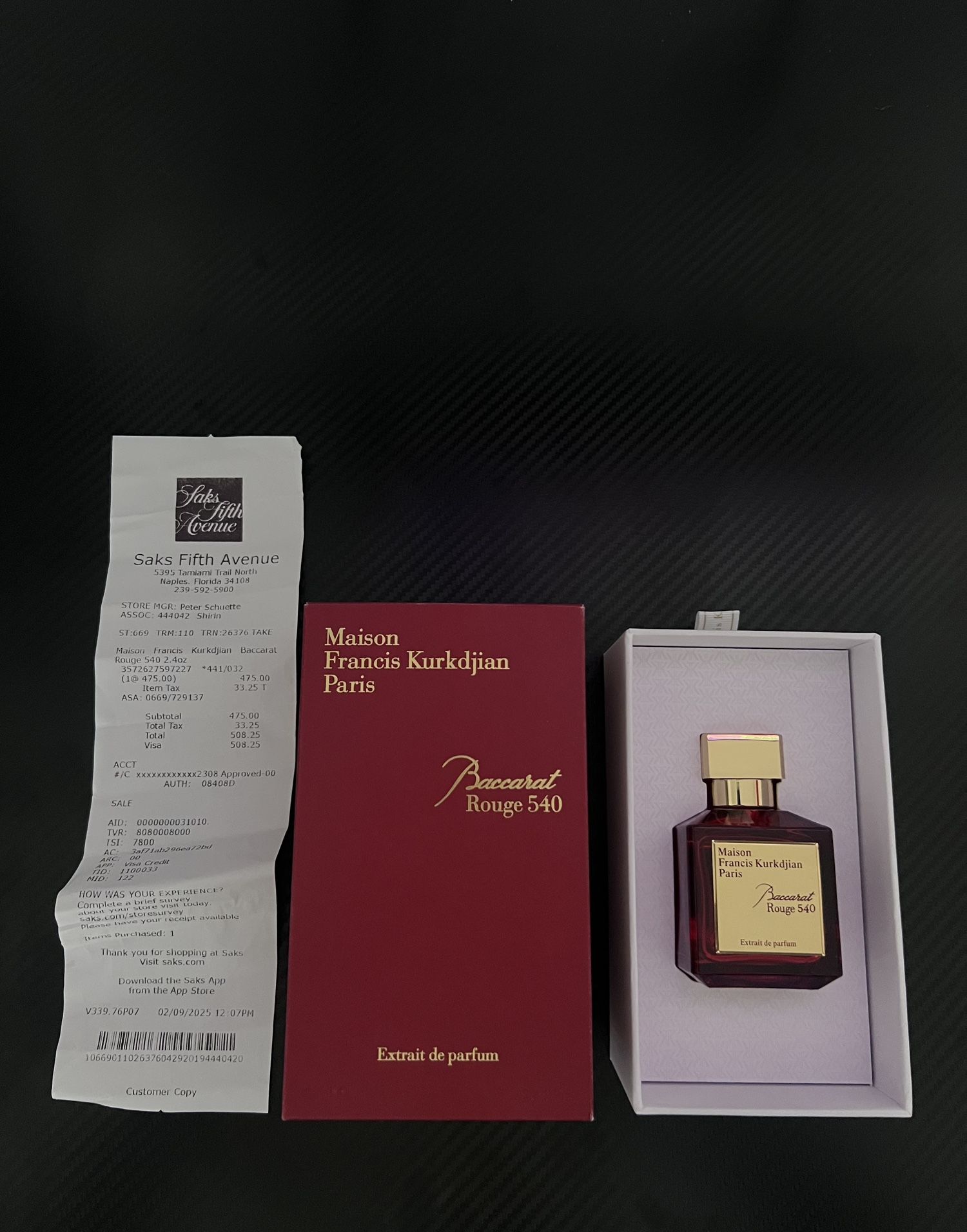Baccarat Rouge 540