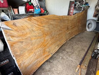 Wood slab