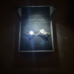 Moissanite Rings. Passes Diamond Tester.