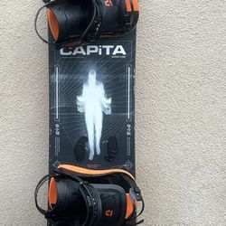 23’ CAPITA Pathfinder Reverse 155cm x Union Ultra Bindings
