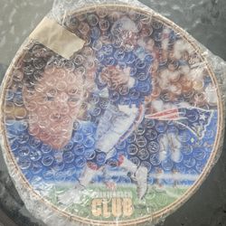 NFL collectable plate