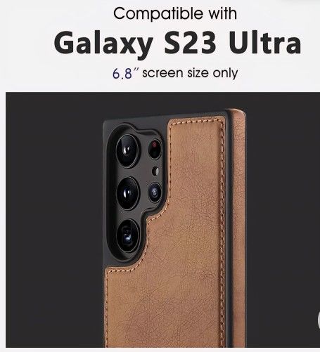 Brown Phone Case Samsung Ultra 23