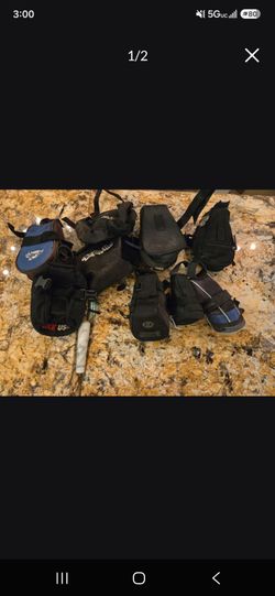 Lot of 6 Used Bicycle Saddle Bags