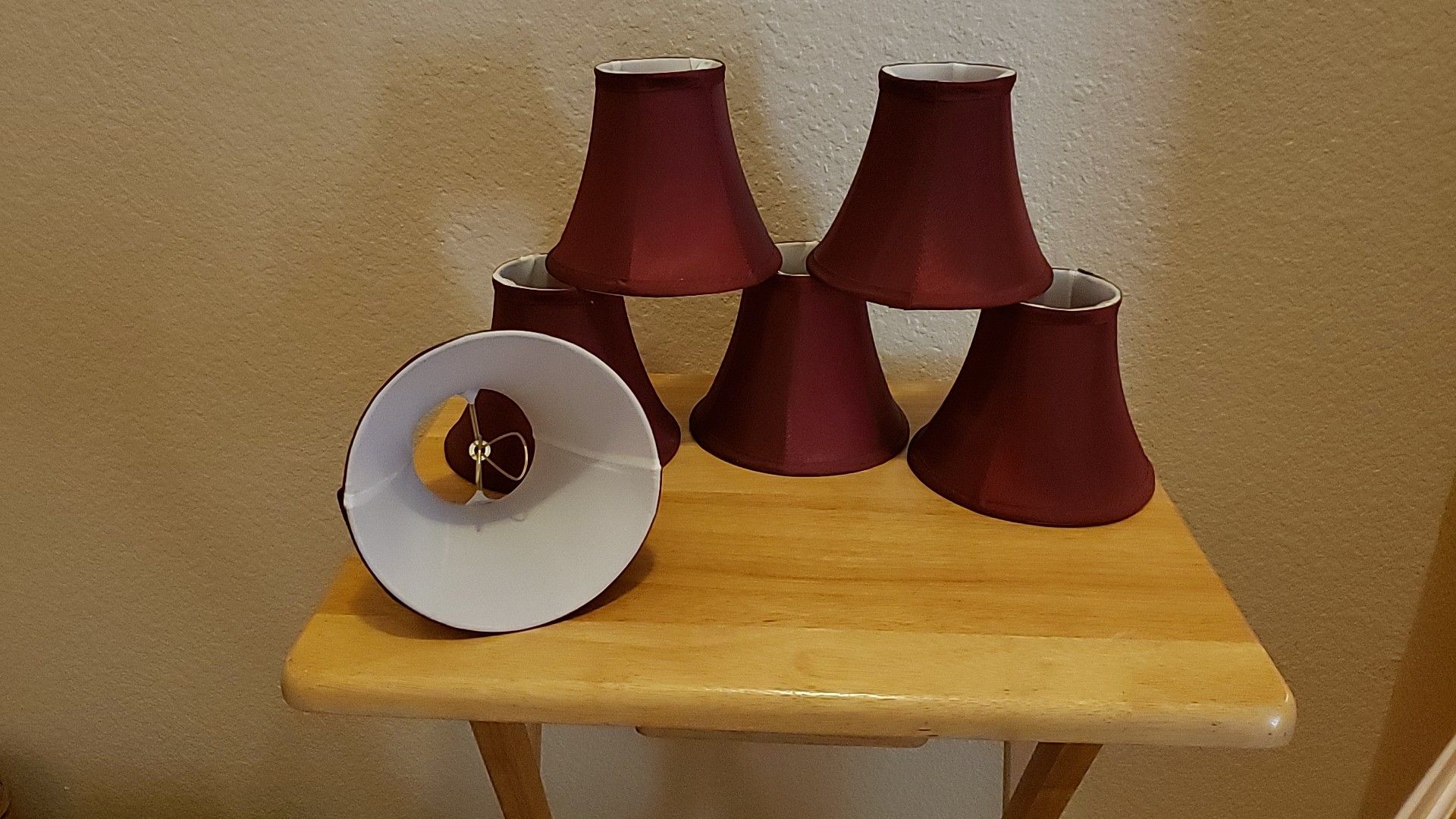 Set of 6 Chandelier Lampshades